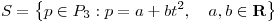 <tex>S=\left\{ p \in P_3: p=a+bt^2, \quad a,b \in \mathbf{R} \right\}</tex> <tex>S=\left\{ p \in P_3: p=a+bt^2, \quad a,b \in \mathbf{R} \right\}</tex>